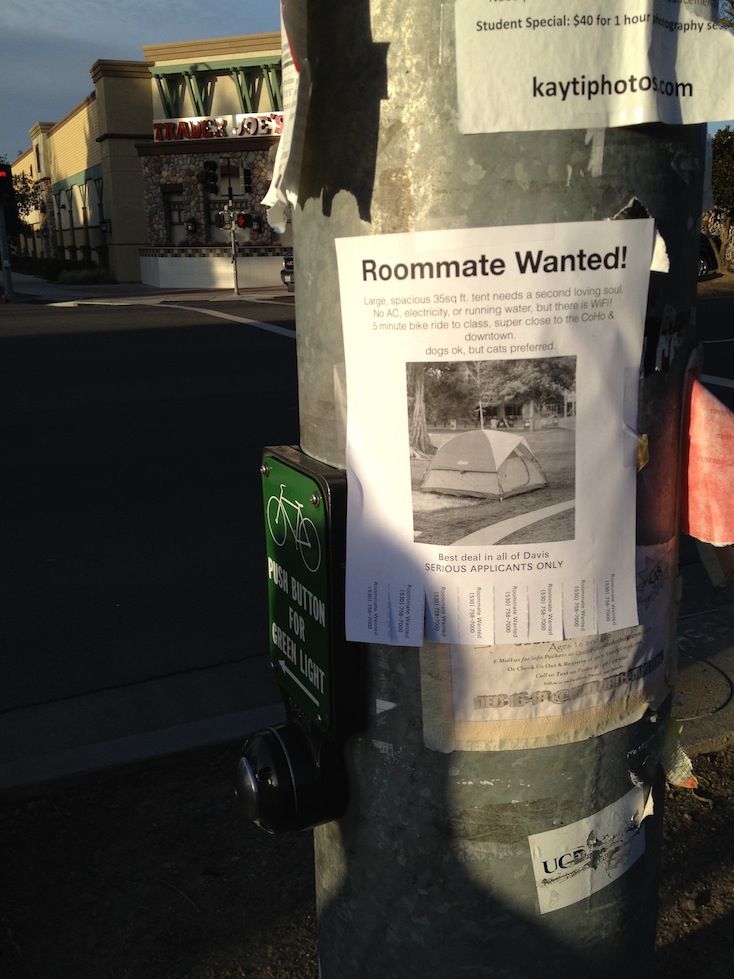 Information about "Roommate Wanted.JPG" on urban art Davis LocalWiki